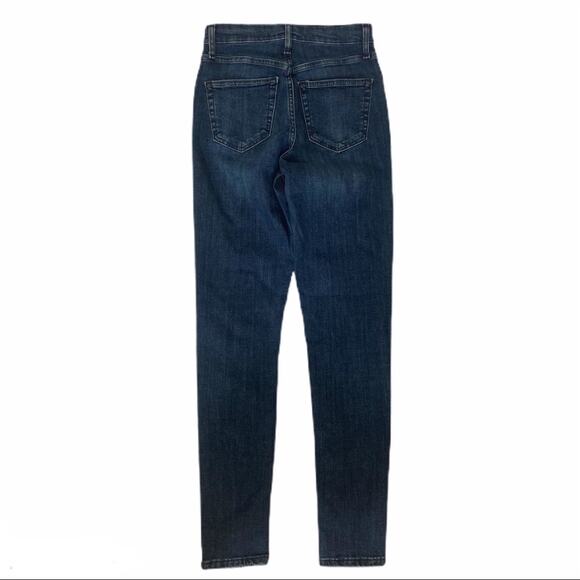 Topshop Moto Jamie skinny jeans, mid rise ankle length ladies size 26 denim pant - Picture 2 of 9